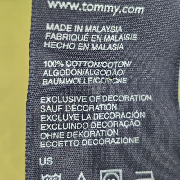 Tommy Hilfiger Button Down Shirt Long Sleeve Casual Light Green Men XL Preppy - Picture 6 of 11